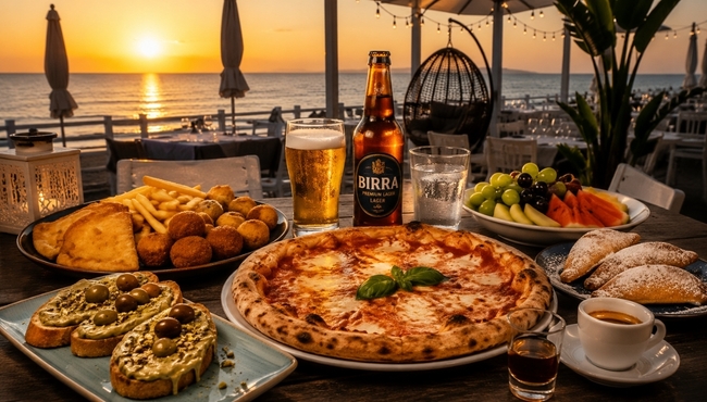 Menu Pizza ai Grani Antichi con Antipasto per 2 Persone